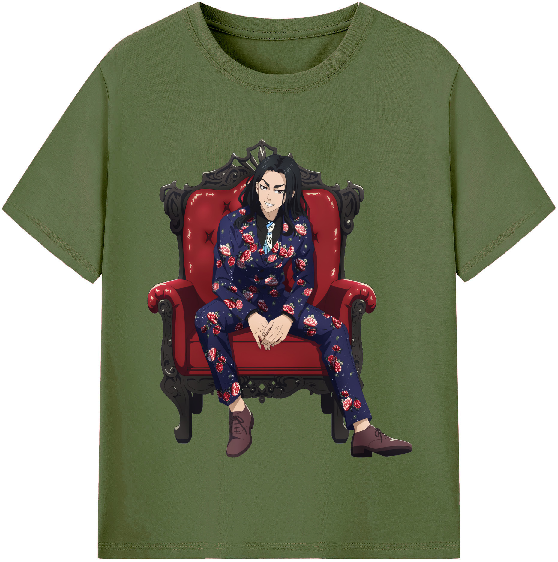 （画像用） 東京リベンジャーズ Tokyo Revengers 綿100％半袖Tシャツ（フロントプリント）
